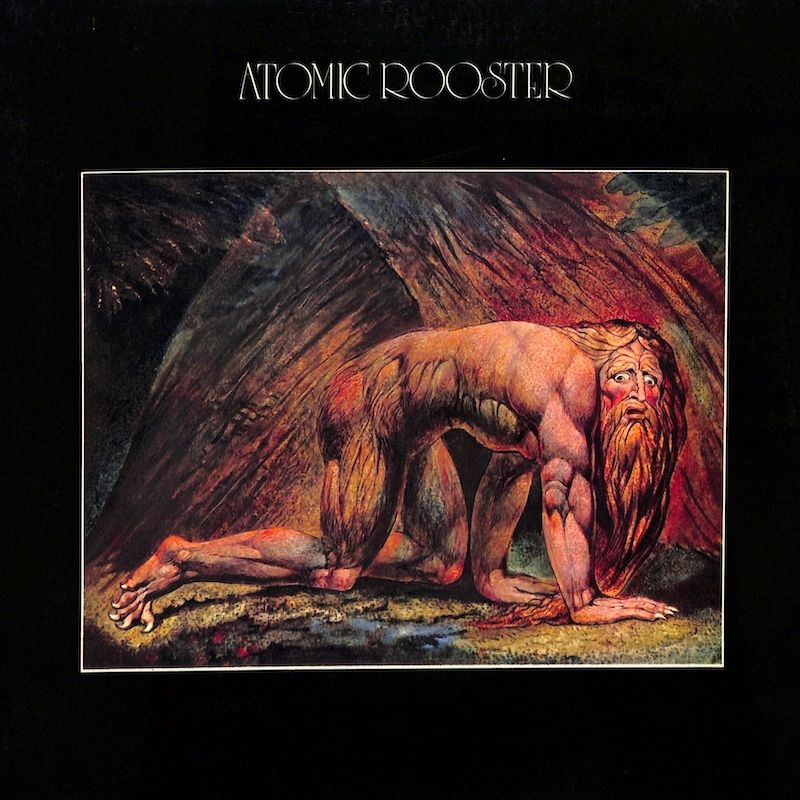 Atomic Rooster – Death Walks Behind You (2022, Red &amp; Gold Haze)