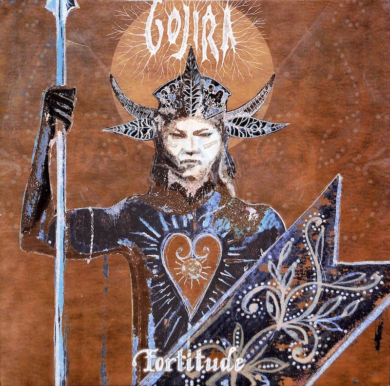 Gojira ‎– Fortitude (Blue And Gold Swirl)