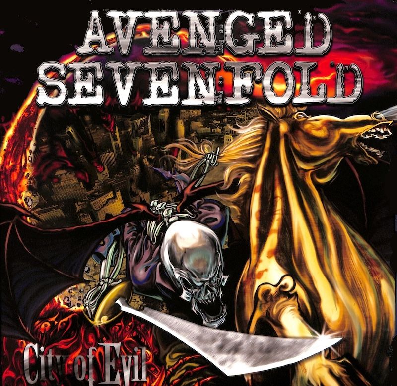 Avenged Sevenfold – City Of Evil (2023, Gold Vinyl)