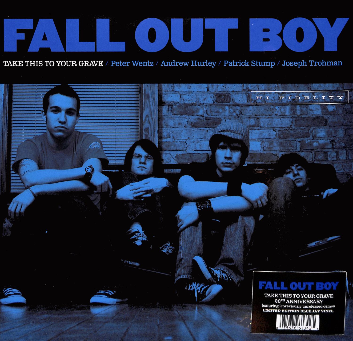 Fall Out Boy - Take This To Your Grave (20th Anniversary)