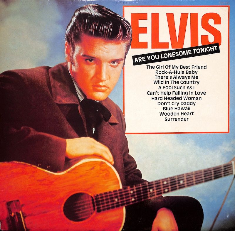 Elvis Presley ‎– Are You Lonesome Tonight (UK Press)