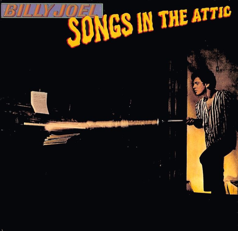 Album cover for Billy Joel ‎– Songs In The Attic (Condition: VG+), available at Left Round Records