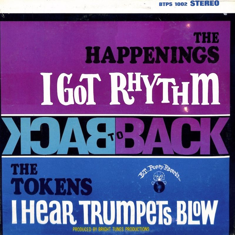 The Happenings / The Tokens ‎– Back To Back (1967, NEW)