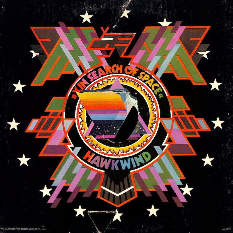 Album cover for Hawkwind ‎– X In Search Of Space (Condition: VG+), available at Left Round Records