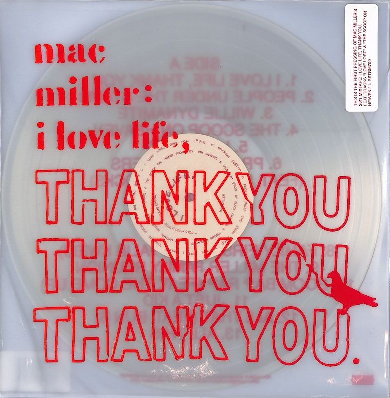 Mac Miller - I Love Life, Thank You (Clear Vinyl)