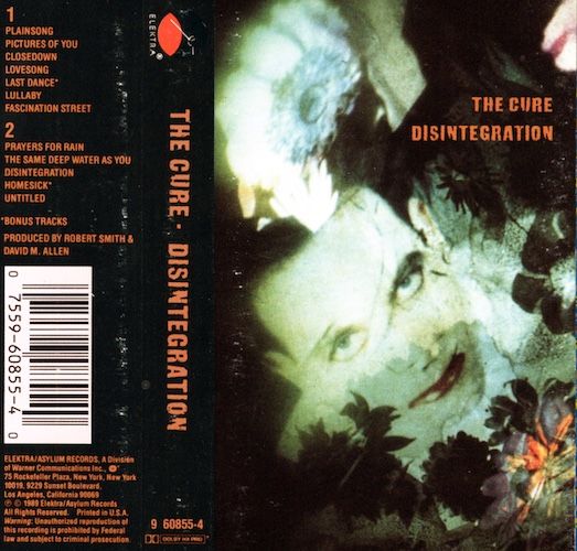 The Cure ‎– Disintegration