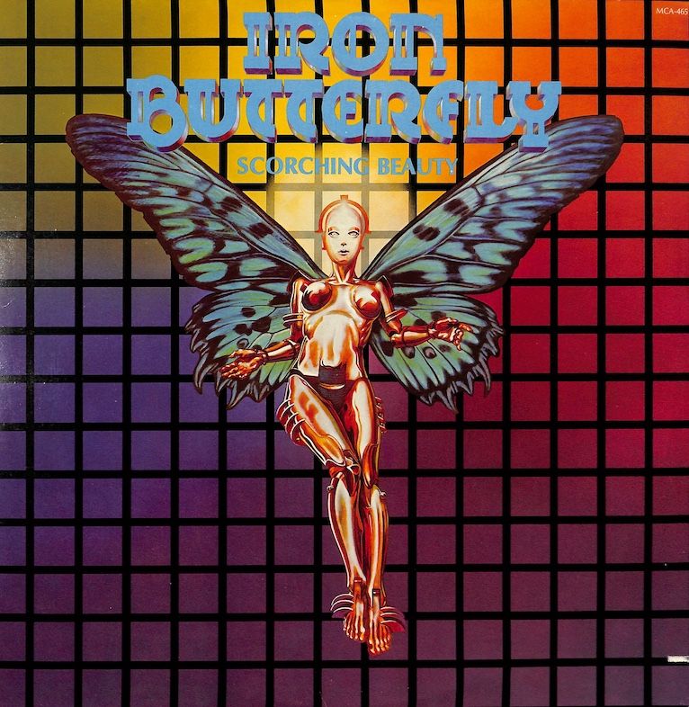 Album cover for Iron Butterfly - Scorching Beauty, available at Left Round Records