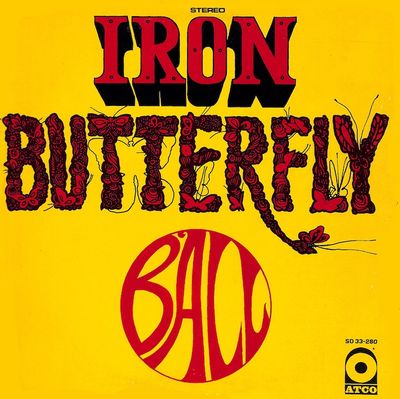 Album cover for Iron Butterfly ‎– Ball, available at Left Round Records