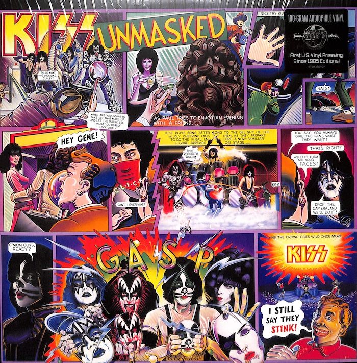 Kiss – Unmasked (180-gram, Audiophie Press, Includes Poster)