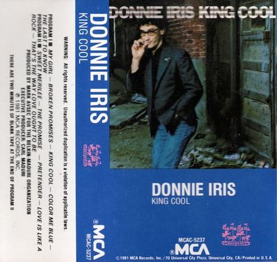 Donnie Iris ‎– King Cool