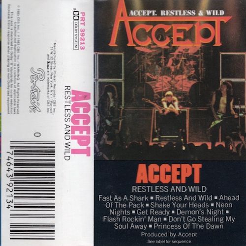 Accept – Restless &amp; Wild