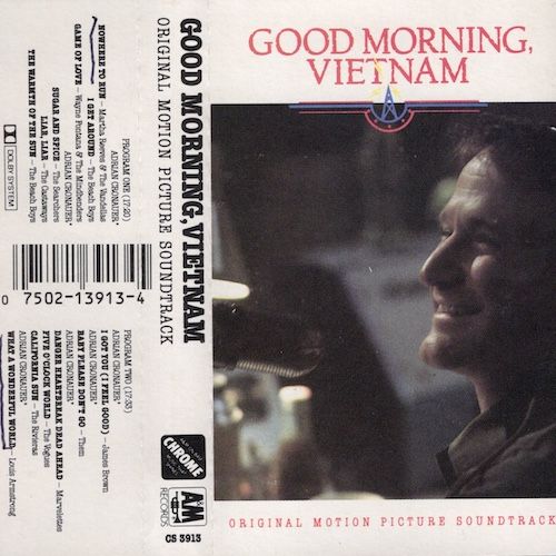 Album cover for Good Morning Vietnam (Original Motion Picture Soundtrack), available at Left Round …