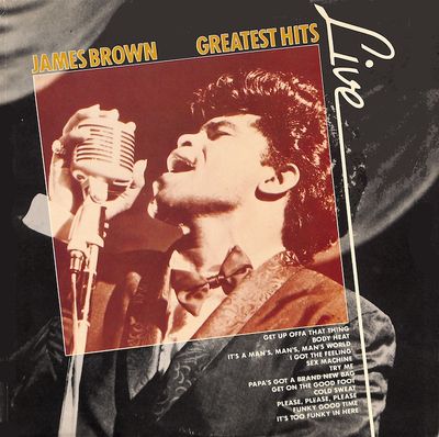 James Brown ‎– Greatest Hits Live (Import: Portugal)