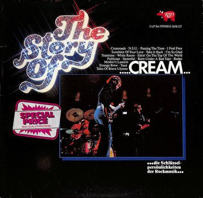 Cream ‎– The Story Of Cream (Import: Germany)