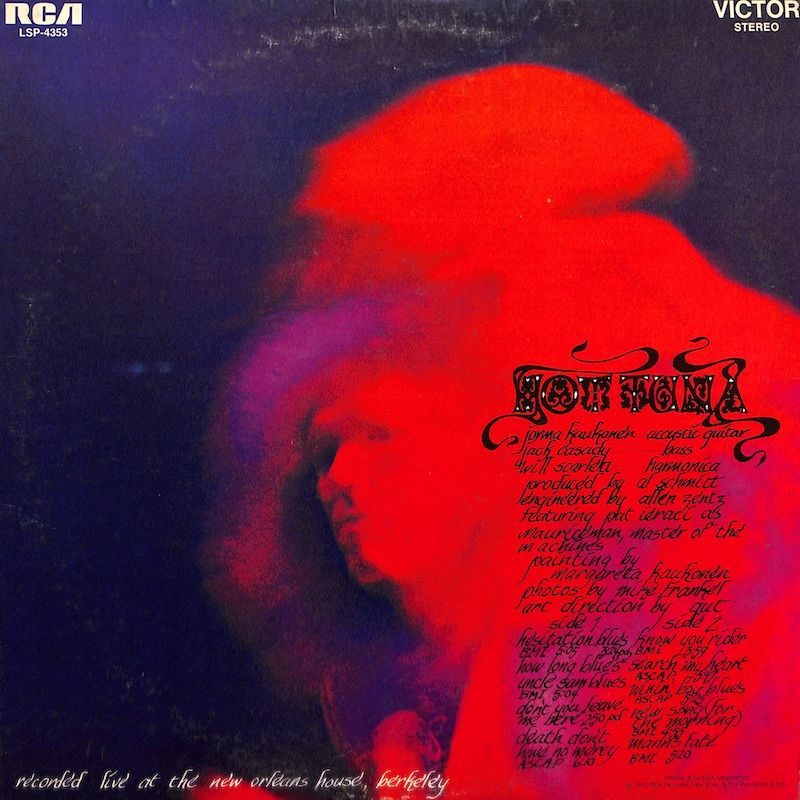Hot Tuna ‎– Hot Tuna
