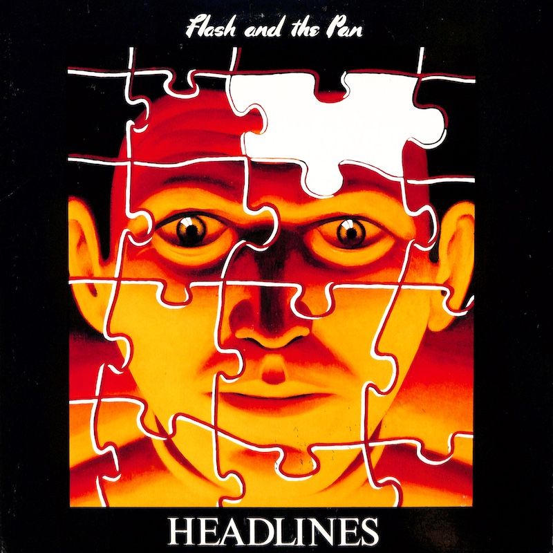 Album cover for Flash And The Pan ‎– Headlines, available at Left Round Records