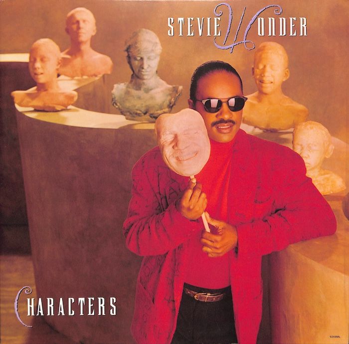 Album cover for Stevie Wonder ‎– Characters (NEW), available at Left Round Records