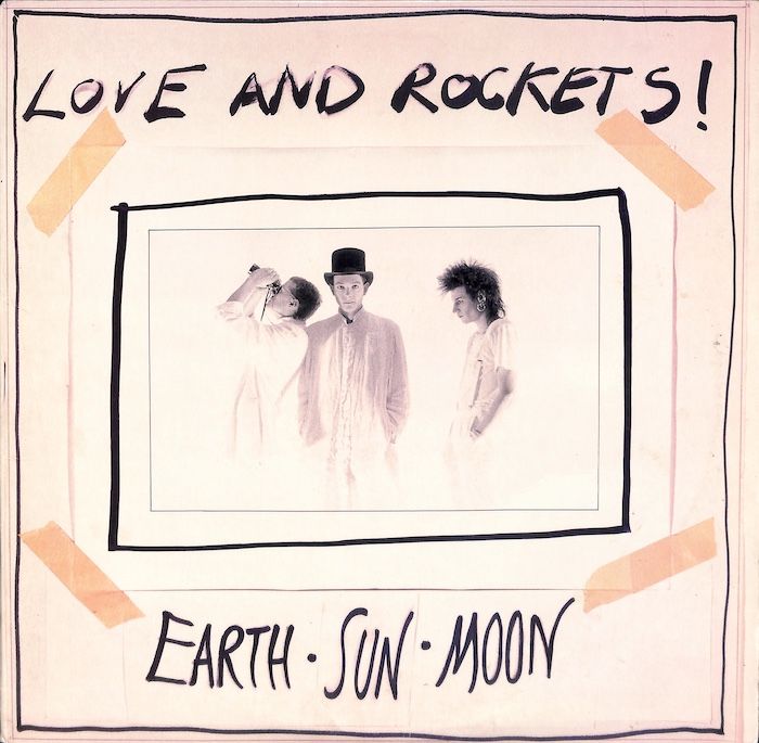 Love And Rockets ‎– Earth • Sun • Moon (Red labels)
