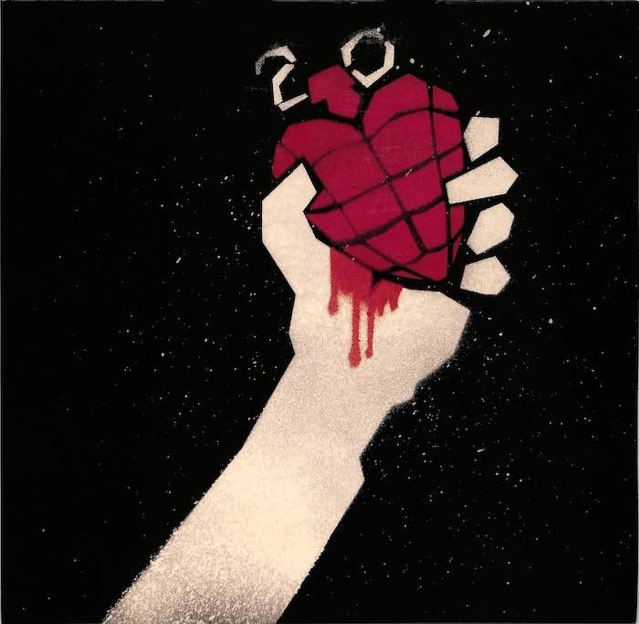 Green Day – American Idiot 20 (Red &amp; Black Splatter, 20th Anniversary)