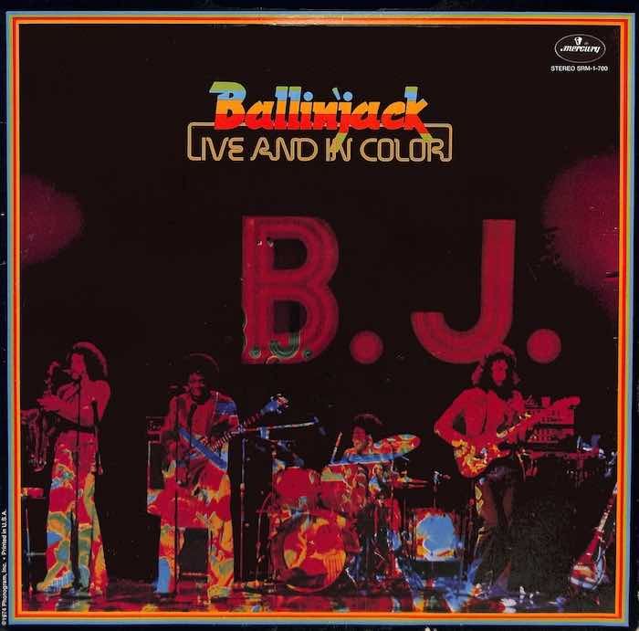Album cover for Ballin&#39; Jack ‎– Live And In Color, available at Left Round Records