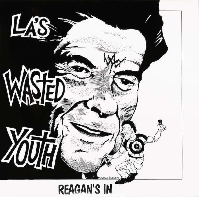 LA&#39;s Wasted Youth – Reagan&#39;s In (RE, Lime Green)