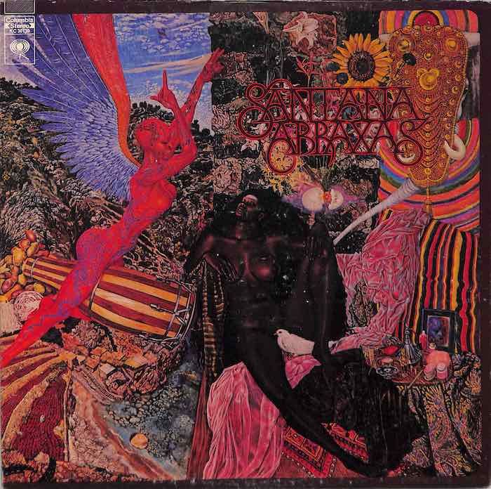 Santana ‎– Abraxas (Condition: VG+, includes Poster)