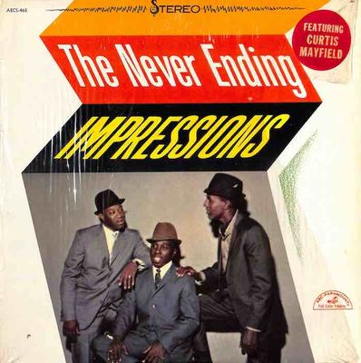 Album cover for The Impressions – The Never Ending Impressions (Punch hole), available at Left Roun…