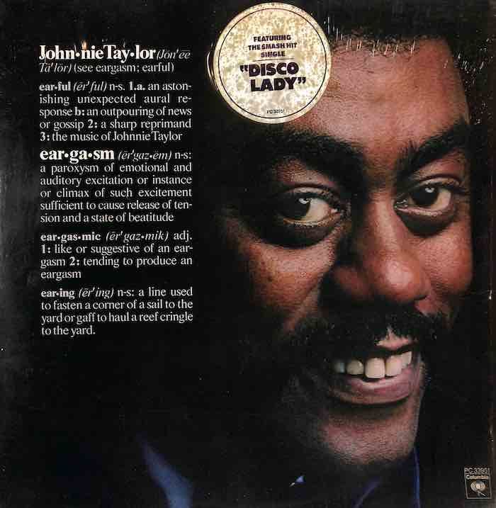Johnnie Taylor ‎– Eargasm
