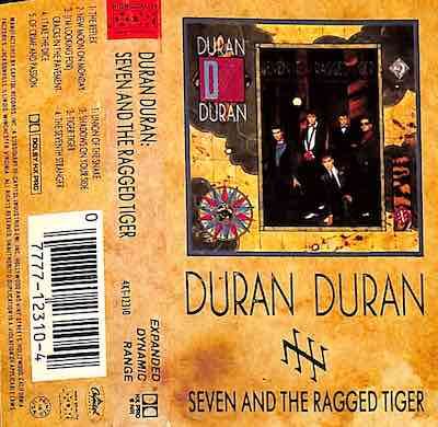 Album cover for Duran Duran ‎– Seven And The Ragged Tiger, available at Left Round Records