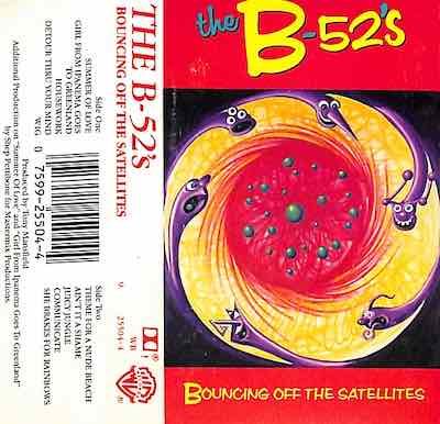 Album cover for The B-52's – Bouncing Off The Satellites, available at Left Round Records