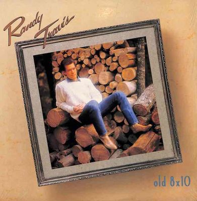 Album cover for Randy Travis – Old 8x10 (1988, Columbia House Press, Shrink), available at Left Rou…
