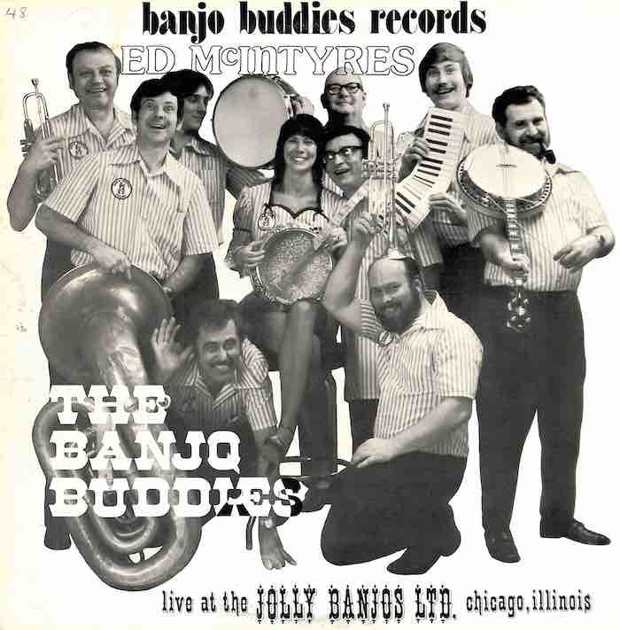 Banjo Buddies Dixieland Band – Live At The Jolly Banjos LTD. Chicago, Illinois (Condition: VG+)