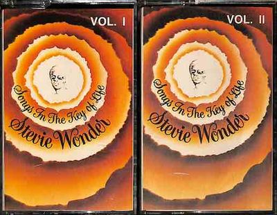 Album cover for Stevie Wonder – Songs in the Key of Life vol. I (Import: Portugal, 2 x Cassette), a…