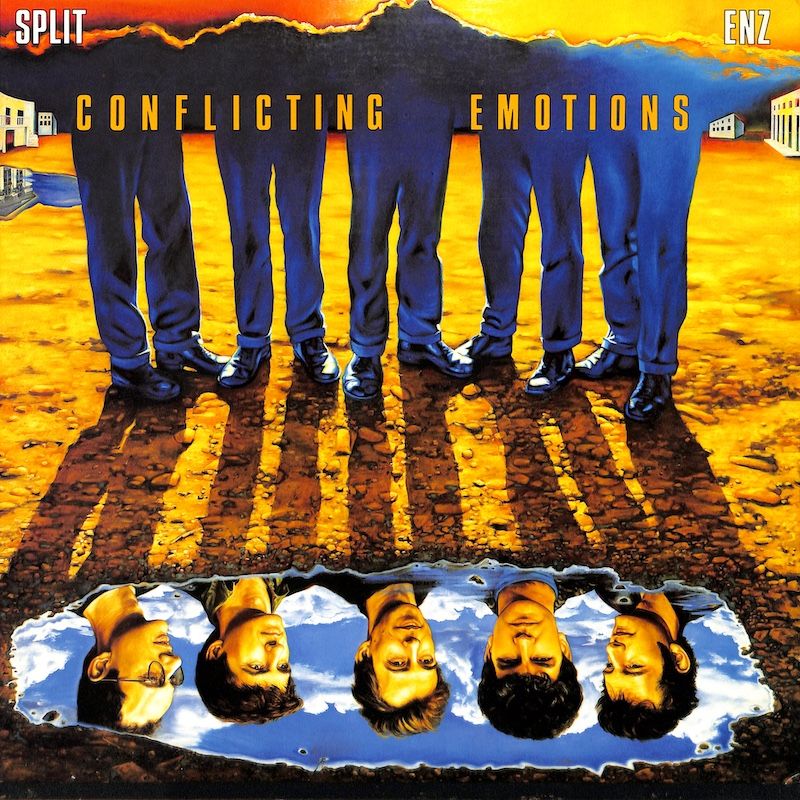 Album cover for Split Enz ‎– Conflicting Emotions, available at Left Round Records