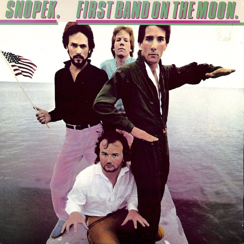 Album cover for Snopek ‎– First Band On The Moon, available at Left Round Records