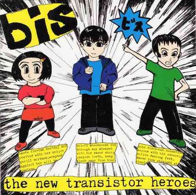 Album cover for Bis – The New Transistor Heroes, available at Left Round Records