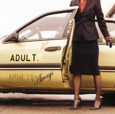 Album cover for ADULT. – Anxiety Always, available at Left Round Records