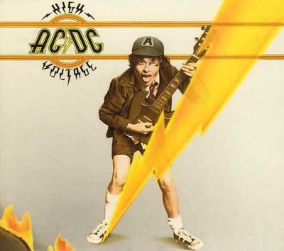 Album cover for AC/DC – High Voltage (Digipak), available at Left Round Records