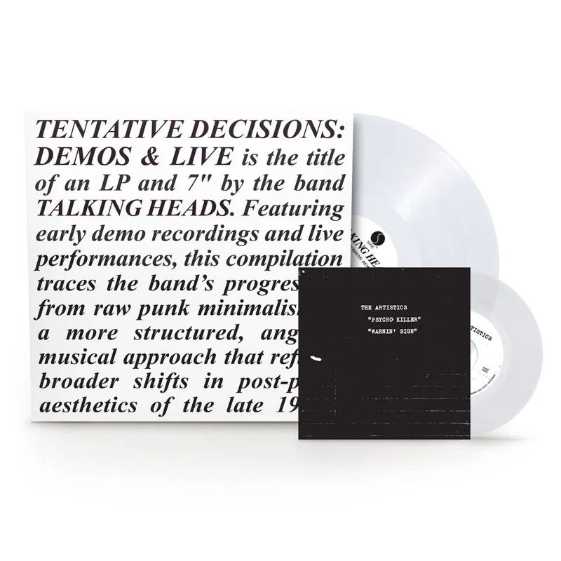 Talking Heads – Tentative Decisions: Demos &amp; Live (BF25 Ex)