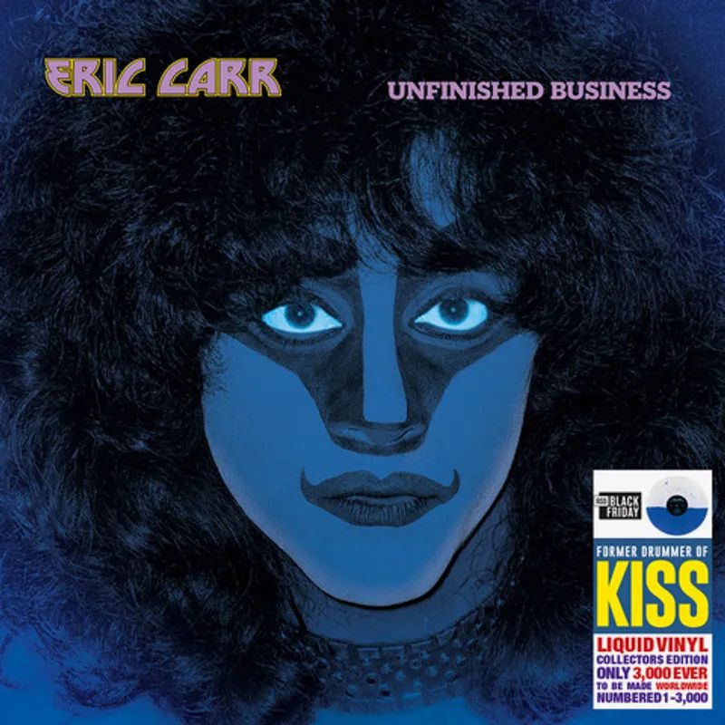 Carr, Eric – Unfinished Business: Liquid Vinyl Numbered (RSDBF 25)