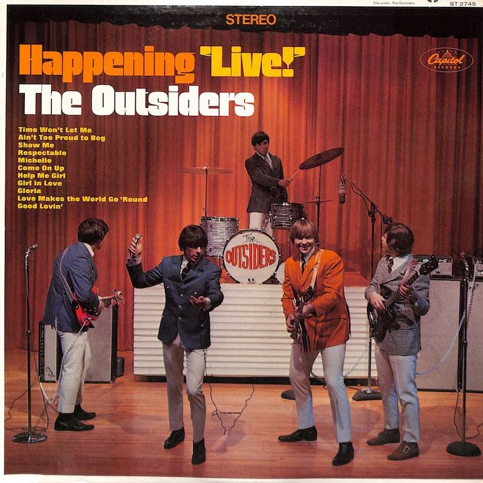 The Outsiders – Happening &#39;Live!&#39;