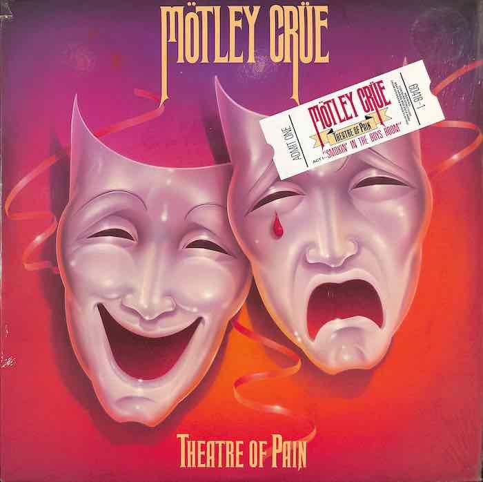 Mötley Crüe ‎– Theatre Of Pain (Shrink, Hype Sticker)
