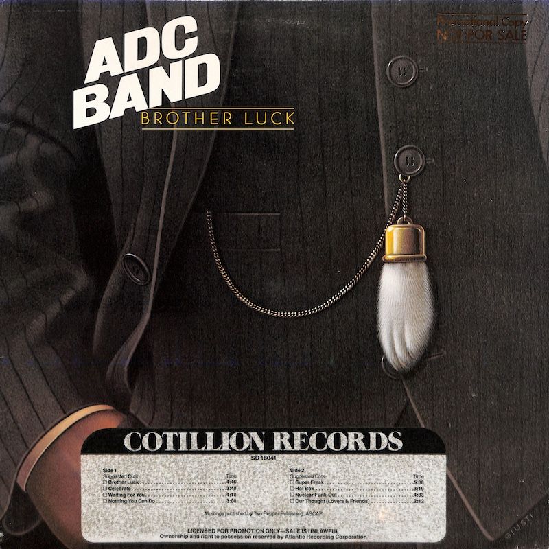 Album cover for ADC Band ‎– Brother Luck (Promo), available at Left Round Records