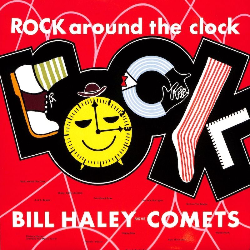 Album cover for Bill Haley And His Comets ‎– Rock Around The Clock (2009), available at Left Round …