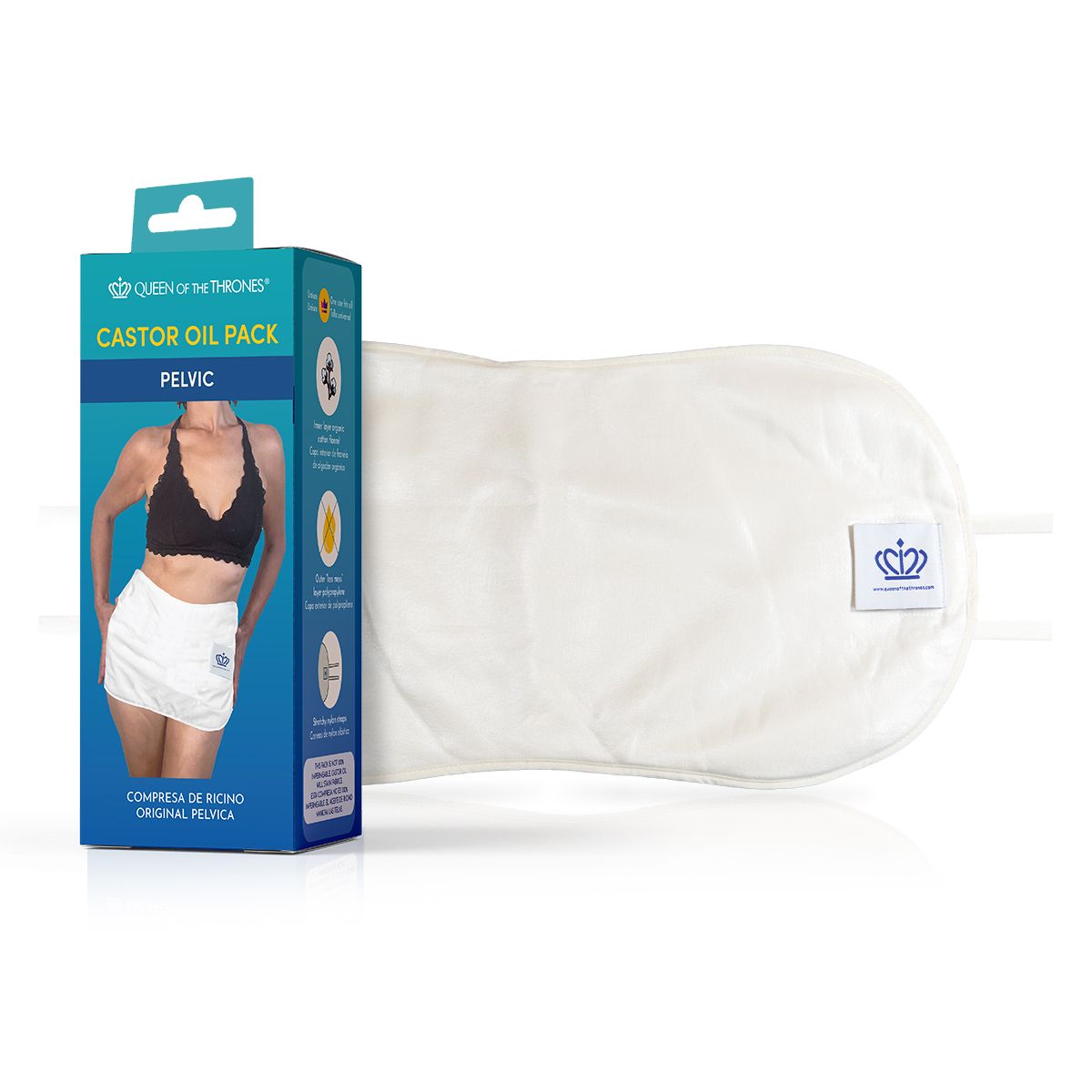 Castor Oil PELVIC Pack