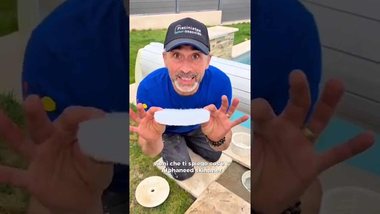 ALPHANEED FLOW – SISTEMA FILTRANTE COMPOSTABILE PER PISCINE