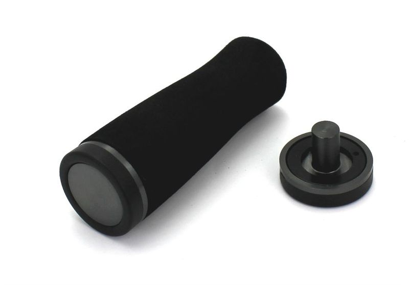 Allumiunm Caps with Rubber Protection