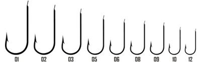 DAIKICHI SINGLE HOOKS Serie, 187 NI