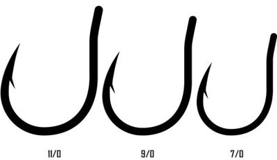 DAIKICHI SINGLE HOOKS Serie, 264 TI​