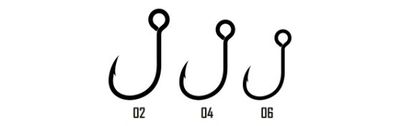 DAIKICHI SINGLE HOOKS Serie, 237 BN